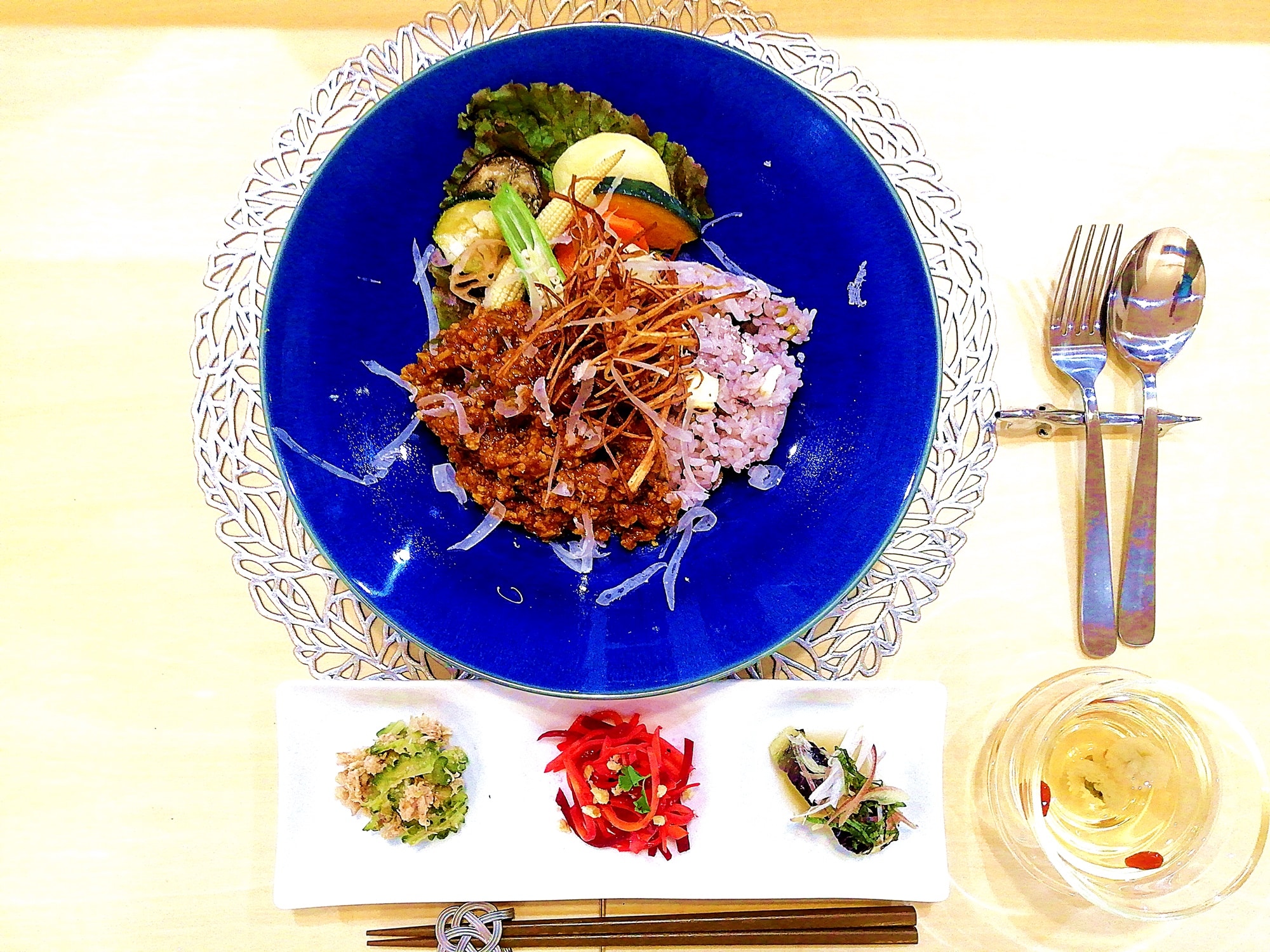 薬膳キーマカレーセット